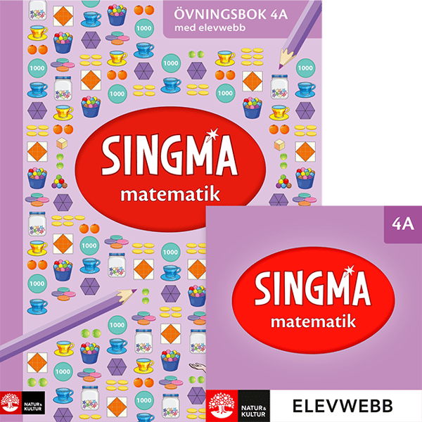 Singma Matematik 4a Övningsbok Med Elevwebb (Bok / Häftad)