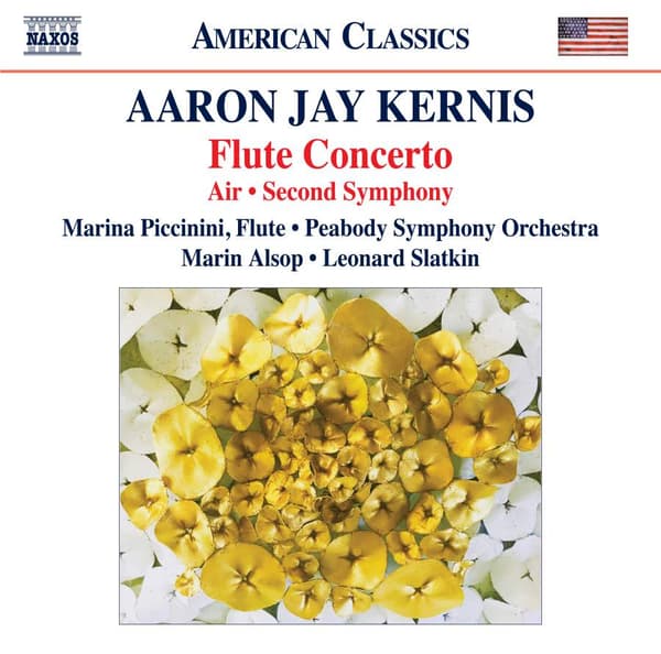 Kernis Aaron Jay: Fløjtekoncert/Air/Symfoni 2 (CD)