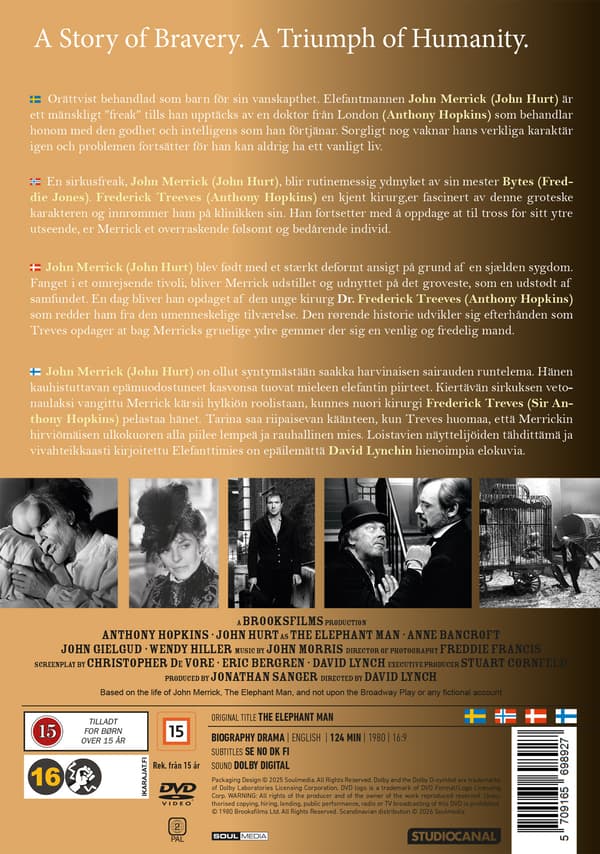 Elefanttimies / The Elephant Man (DVD)