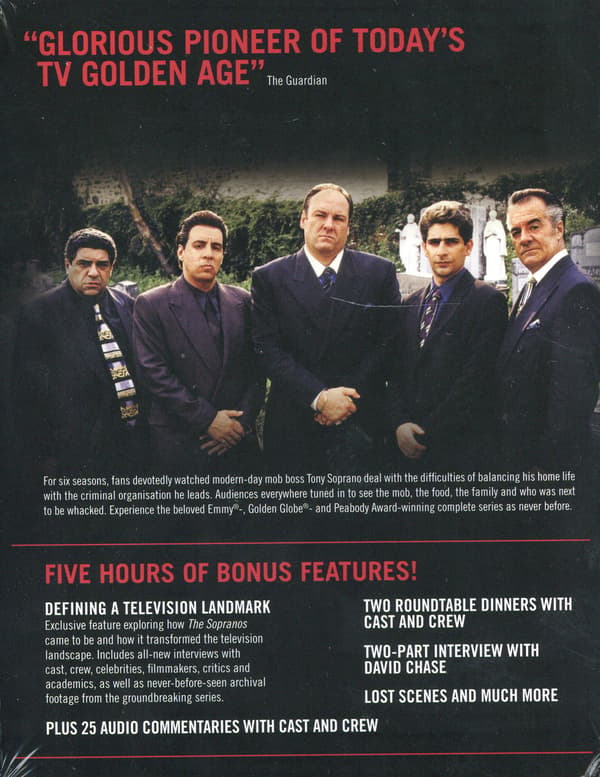 The Sopranos: Complete Series (28 Blu-ray)
