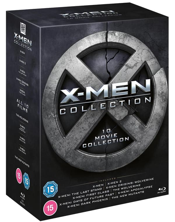 X-Men: 10 elokuvan kokoelma (10 Blu-ray)