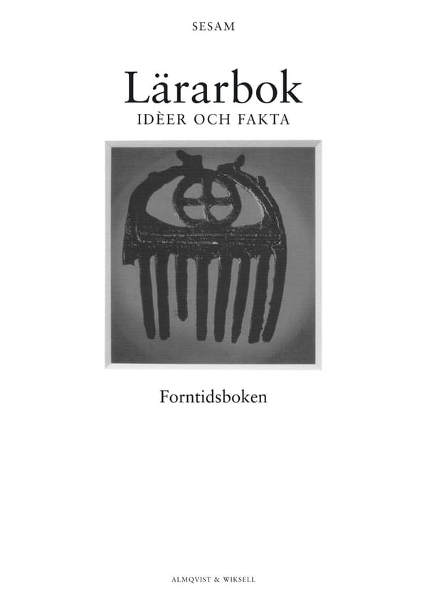 Sesam Forntidsboken Lärarhandledning (Bok / Spiral)