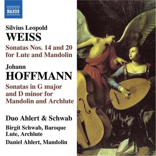 Weiss/Hoffmann: Sonater for fløjte og mandolin (CD)