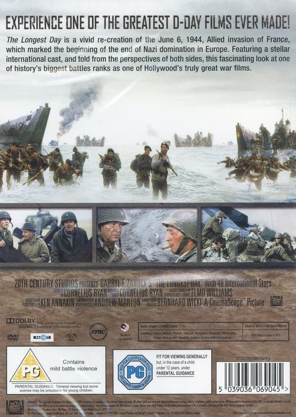 Den længste dag / The Longest Day (DVD)