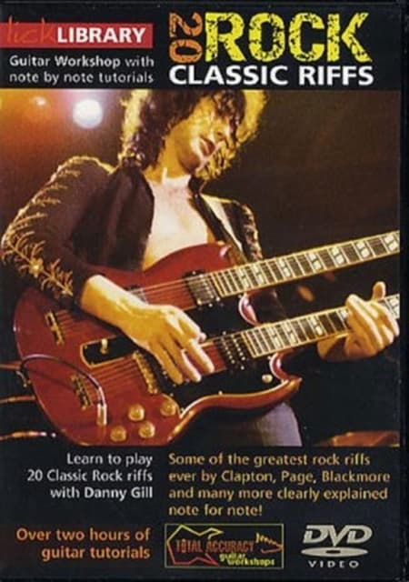 Lick Library: 20 Classic Rock Riffs (DVD)