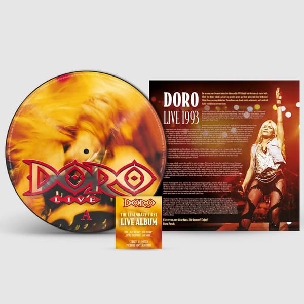 Doro: Live 1993 (Picturedisc) (Vinyyli LP)