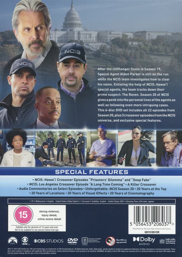NCIS: Säsong 20 (6 DVD)