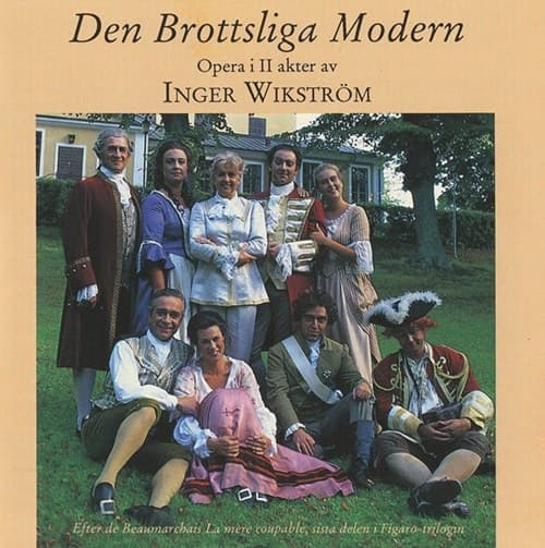 Wikström Inger: Den Brottsliga Modern (CD)