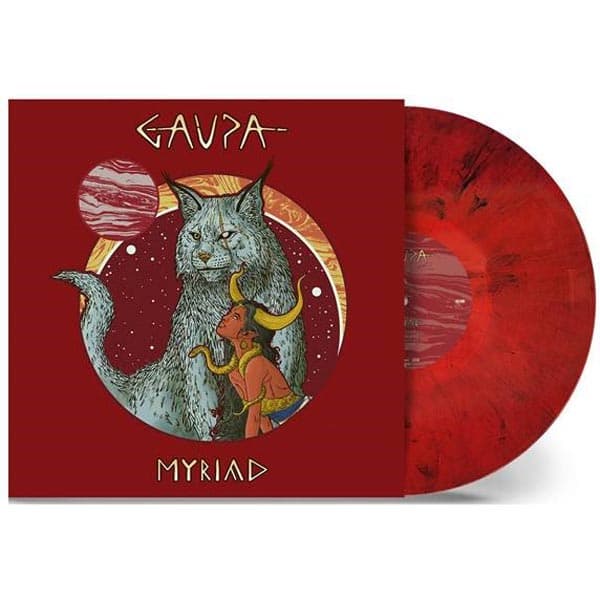Gaupa: Myriad (Orange marbled) (Vinyl LP)