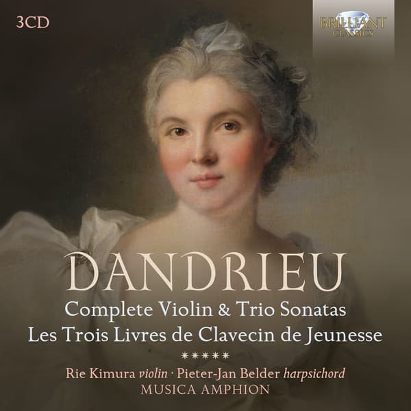 Dandrieu: Komplette violin- og triosonater (3 CD)