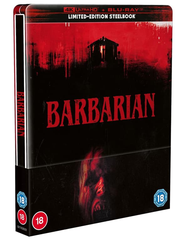 Barbarian (4K UHD + Blu-ray / Limited Steelbook)
