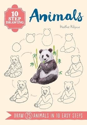 10 Step Drawing- Animals - Draw 75 Animals in 10 Easy Steps (Bok / Häftad)