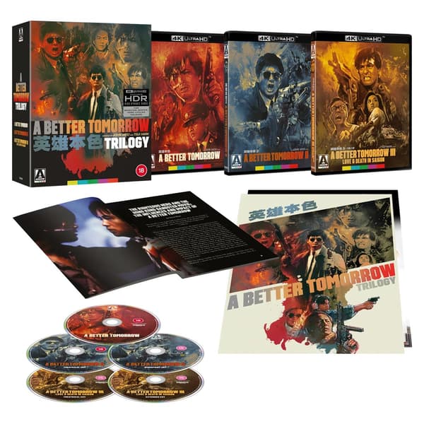 A Better Tomorrow: Trilogy (4 4K UHD + Blu-ray / Limited)
