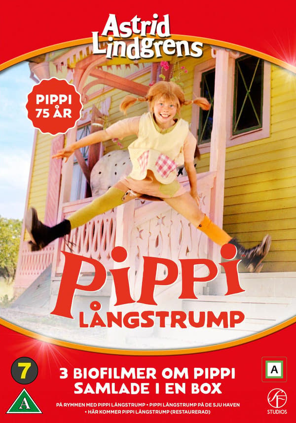 Peppi Pitkätossu: Elokuvat (3 DVD)