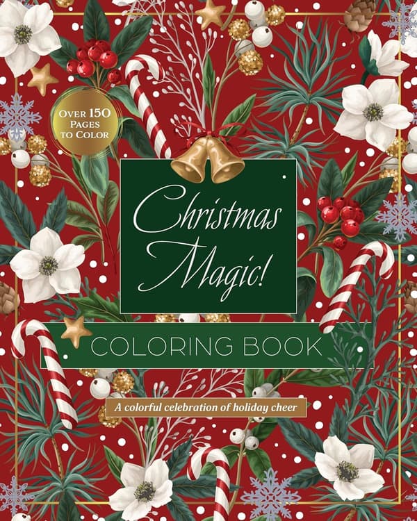 Christmas Magic Coloring Book (Bok / Häftad)