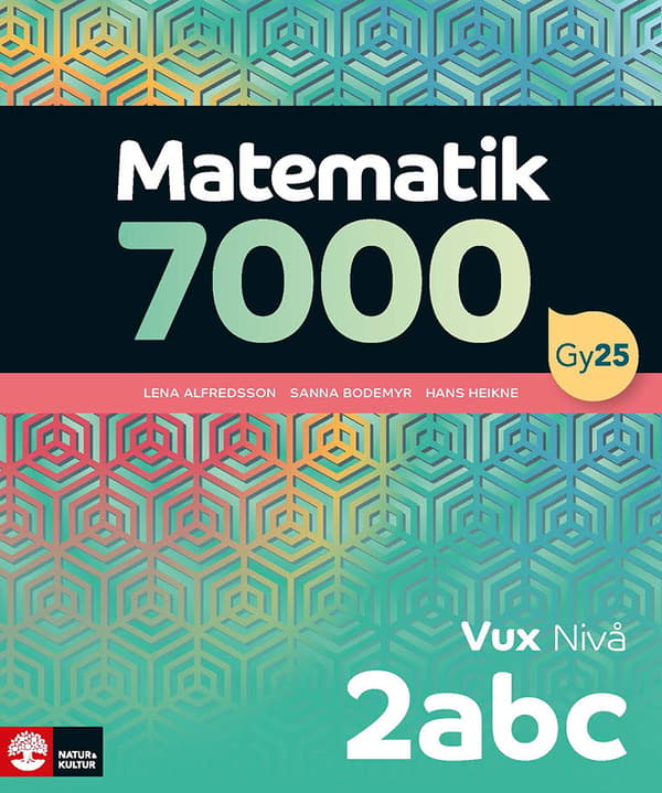 Matematik 7000 Nivå 2abc Vux (Bok / Häftad)