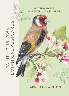 Paint-Your-Own Botanical Postcards (Bok / Pocket)