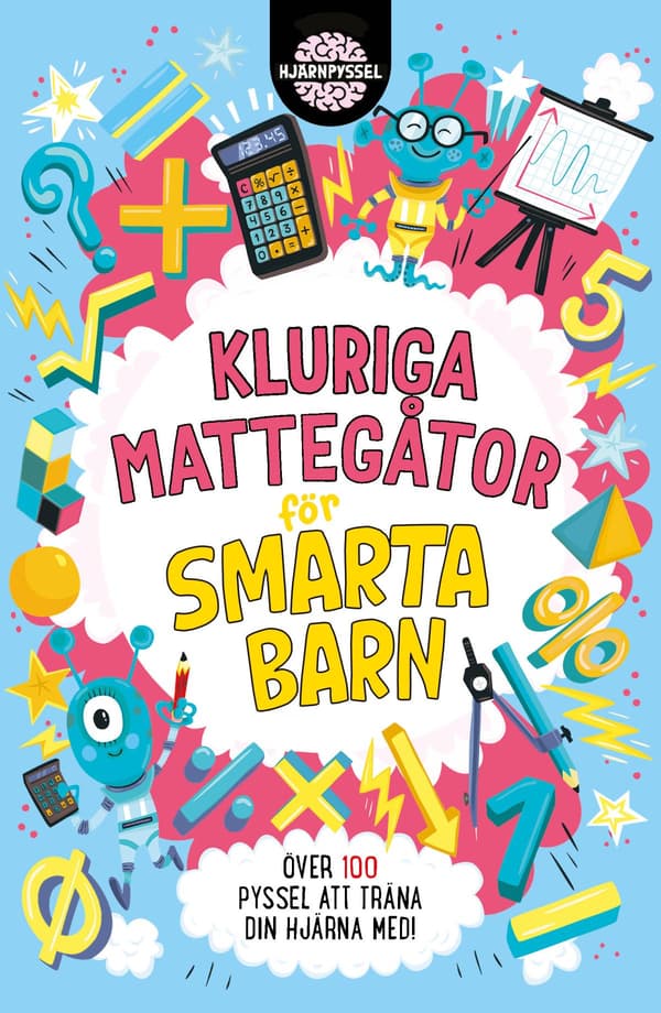 Kluriga Mattegåtor För Smarta Barn (Bok / Häftad)