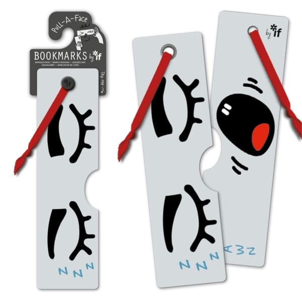 Pull - A - Face -kirjanmerkit - Uninen