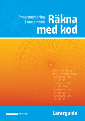 Räkna Med Kod - Programmering I Matematik Lärarguide (Bok / Häftad)