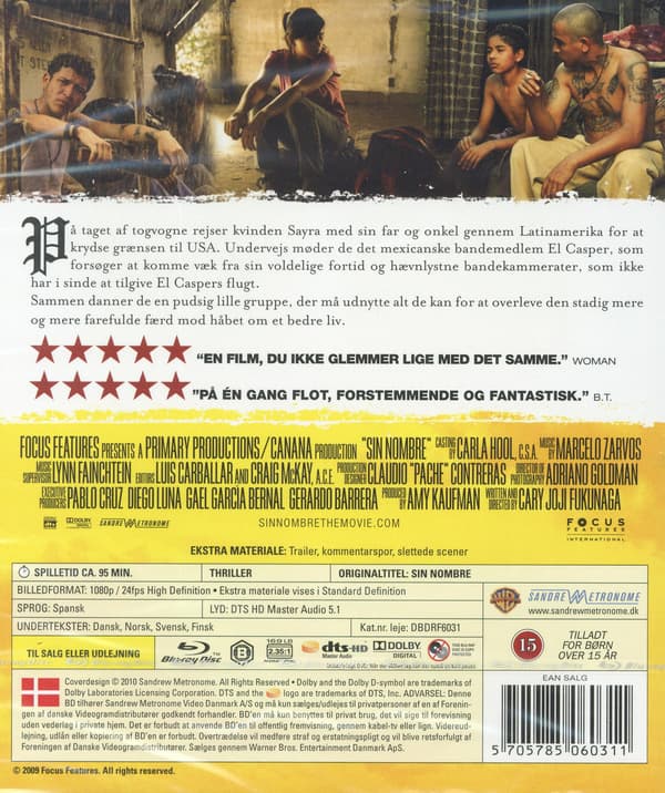 Sin Nombre (Blu-ray)
