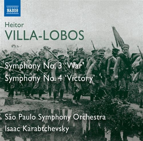 Villa-Lobos: Symfonier nr. 3 & 4 (CD)