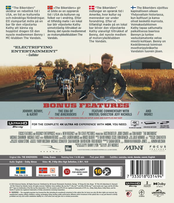 The Bikeriders (4K UHD)