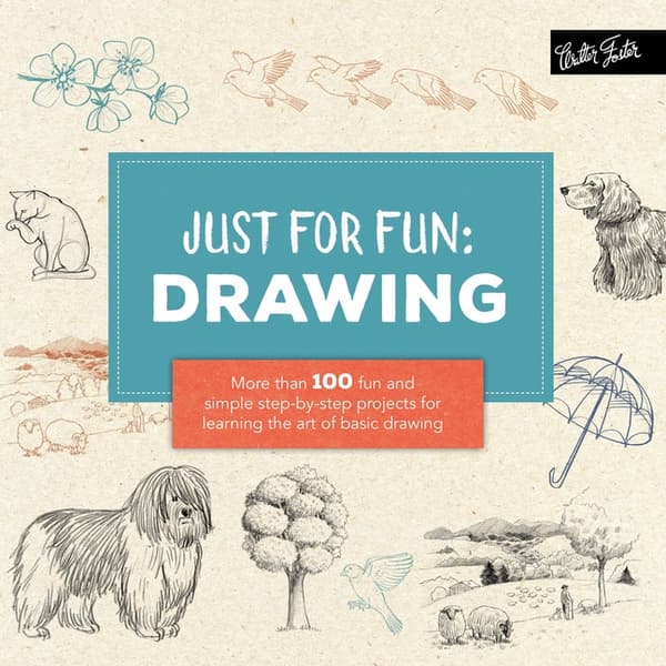 Just for Fun- Drawing - More Than 100 Fun and Simple Step-By-Step Projects (Bok / Häftad)