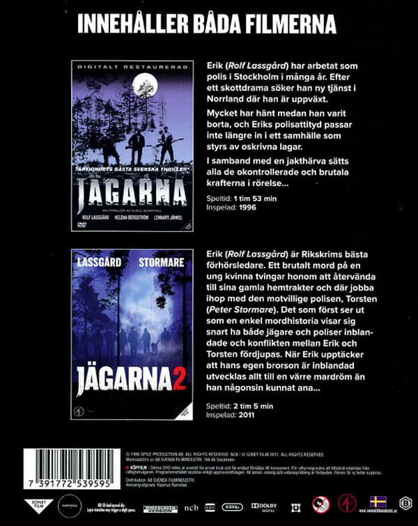 Metsästäjät 1+2 (Elokuvat) (2 Blu-ray)