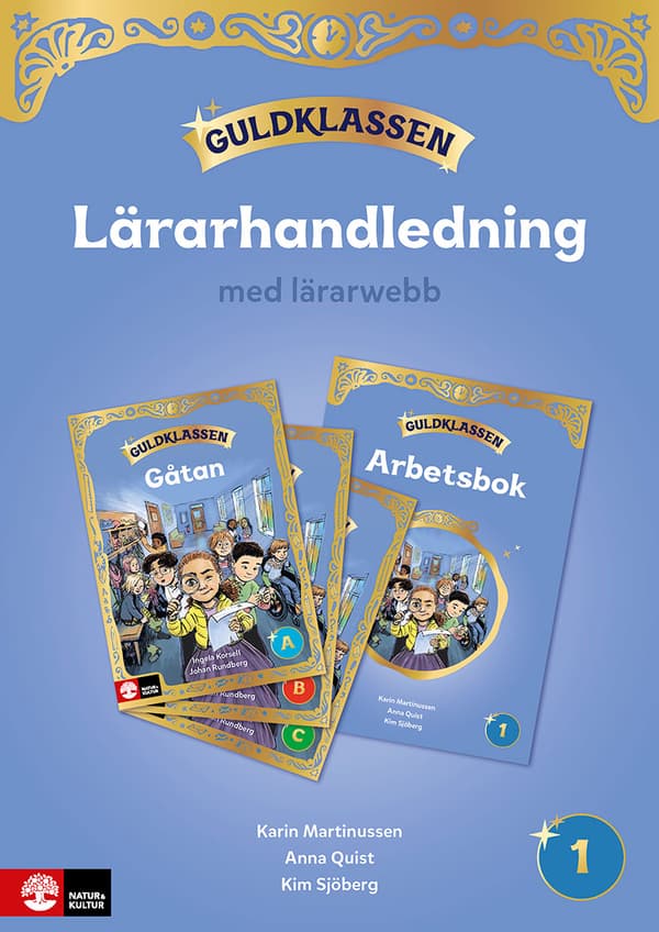 Guldklassen Åk 1 Lärarhandledning Med Lärarwebb (Bok / Spiral)