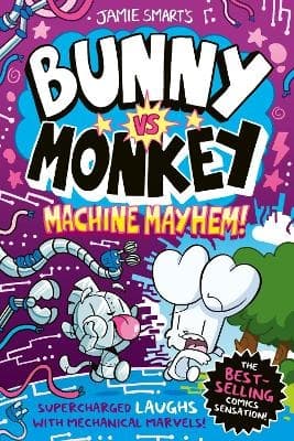 Bunny Vs Monkey - Machine Mayhem (A Phoenix Comic Book, From the Multi-Milli (Kirja / Pokkari)