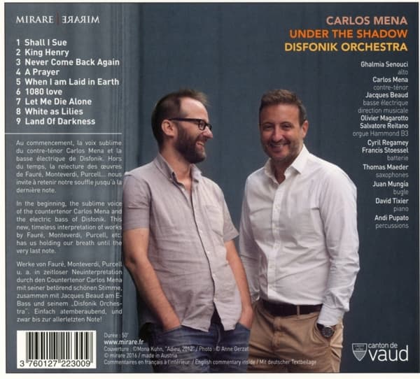 Carlos Mena: Under the Shadow (CD)