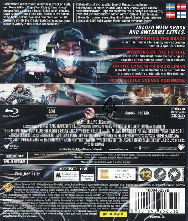 Edge of Tomorrow (Blu-ray)