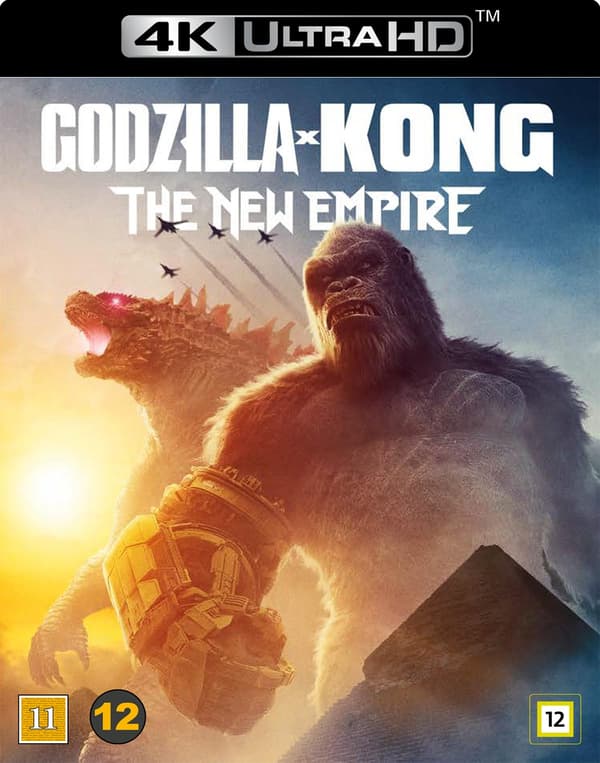 Godzilla x Kong: Uusi imperiumi (4K UHD)