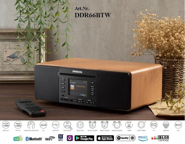 Sangean Micro anl WIFI Bluetooth