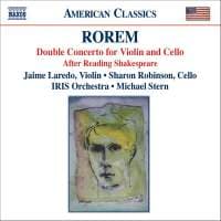 Rorem: Koncert for Violin & Cello (CD)