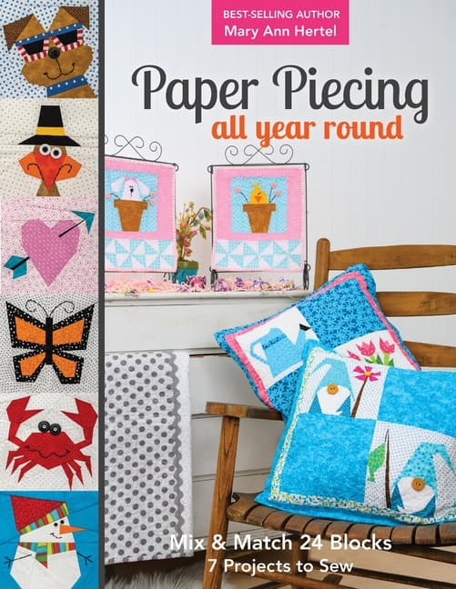 Paper Piecing All Year Round (Kirja / Nidottu)