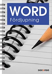 Word Fördjupning (Bok / Spiral)