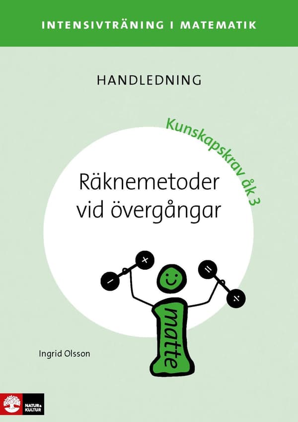 Intensivträning Ma Åk 1-3 Räknemetoder Vid Övergångar Lhl (Bok / Häftad)
