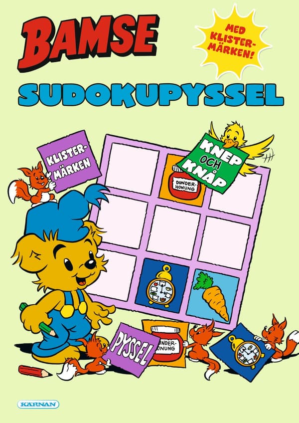 Bamse Sudokopyssel (Kirja / Nidottu)