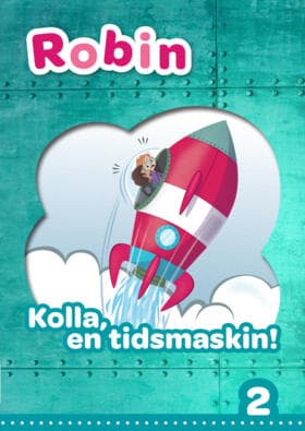 Robin Åk 2 Lukukirja Vihreä Katso Aikakone! (Kirja / Nidottu)