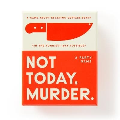 Not Today, Murder Game (Kirja / Muu)