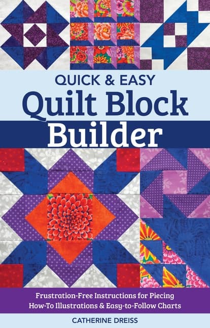 Quick Easy Quilt Block Builder (Kirja / Nidottu)
