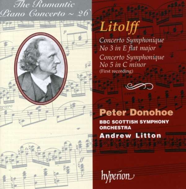 Litolff, Henry: Symfoniske Koncerter 3 & 5 (CD)