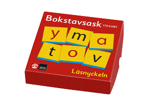Bokstavsask Läsnyckeln (Bok / Övrigt)