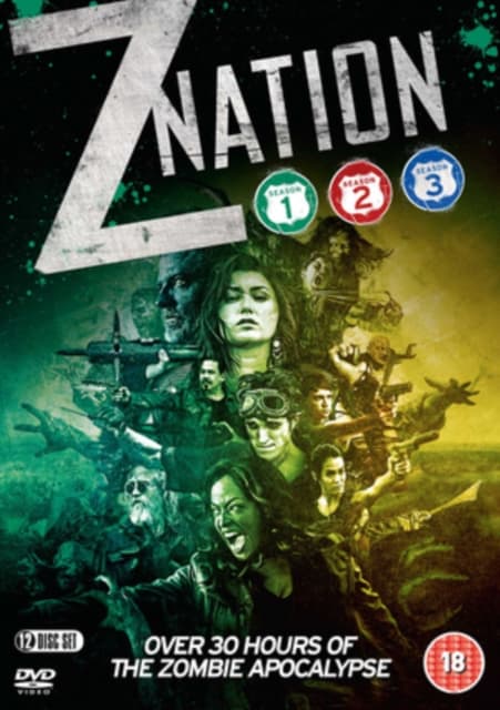 Z Nation: Sæson 1-3 (12 DVD)