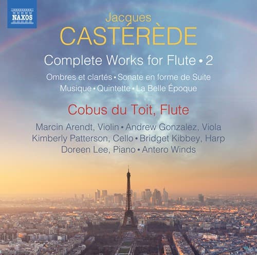 Casterede Jacques: Kootut teokset huilulle 2 (CD)
