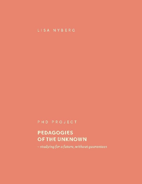 Pedagogies of the Unknown - Studying for a Future, Without Guarantees (Bok / Häftad)