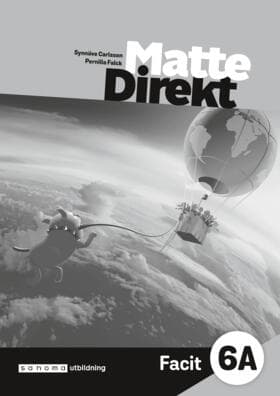 Matte Direkt 6a Facit (5-Pack) (Kirja / Nidottu)