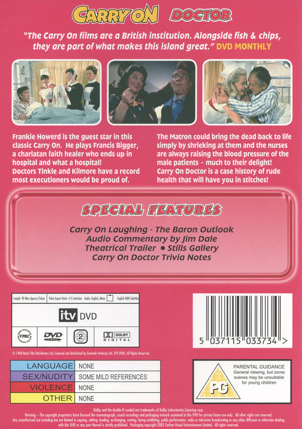Carry On Doctor (DVD)